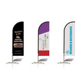 7' Flex Banner Economy Banner Kit - Double-Sided